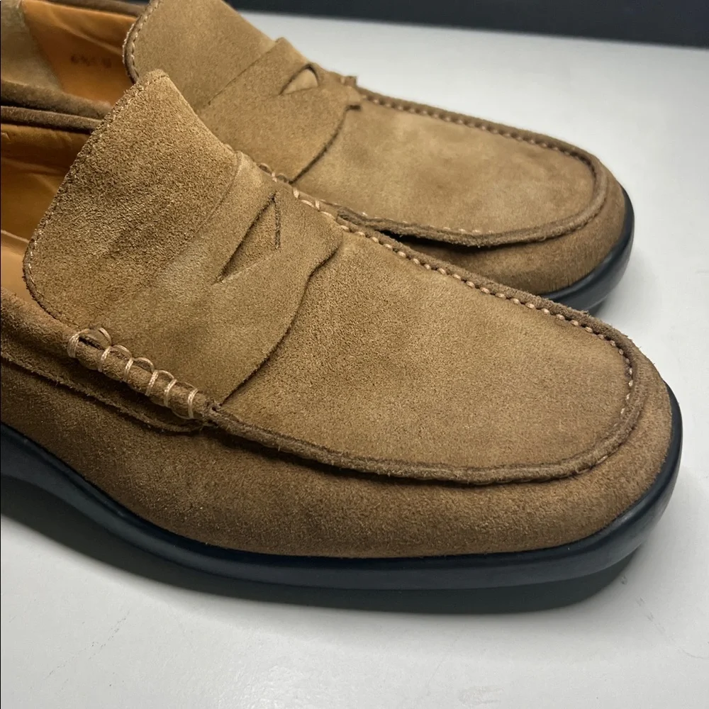 Bally Fisto Suede Men’s Leather Loafers Made in Italy Size 7.5 - Picture 5 of 16